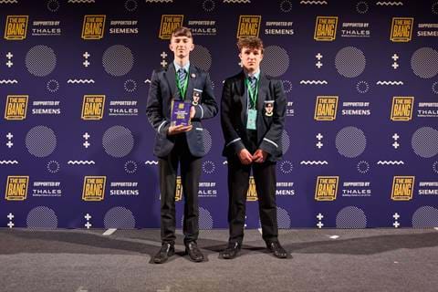 Big Bang Comp 26 Luke Johnston Daniel Brownlee Young Technologists LR